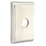 Emtek Modern Brass Towel Bar With Neos Rosette