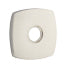 Emtek Modern Brass Towel Ring With Urban Modern Rosette