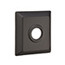 Emtek Transitional Brass Paper Holder - Bar Style With Quincy Rosette