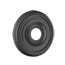 Emtek Transitional Brass Towel Ring With Regular Rosette