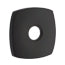 Emtek Transitional Brass Towel Ring With Urban Modern Rosette