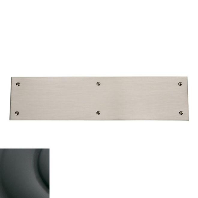 Baldwin 2121102 Push Plate 3" x 12" Beveled Edge Oil Rubbed Bronze Finish - Oil Rubbed Bronze - Brass
