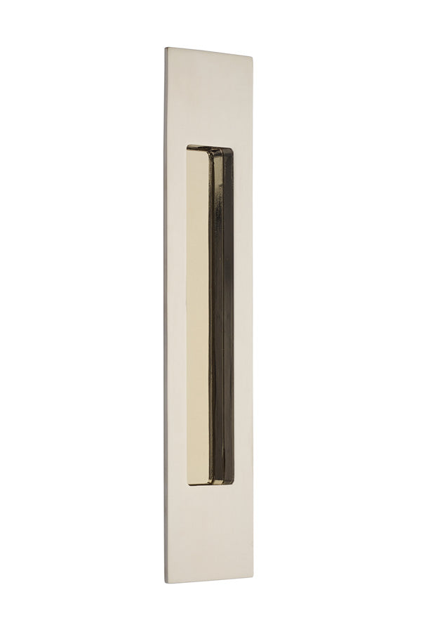 Emtek Modern Rectangular Flush Pull 10"