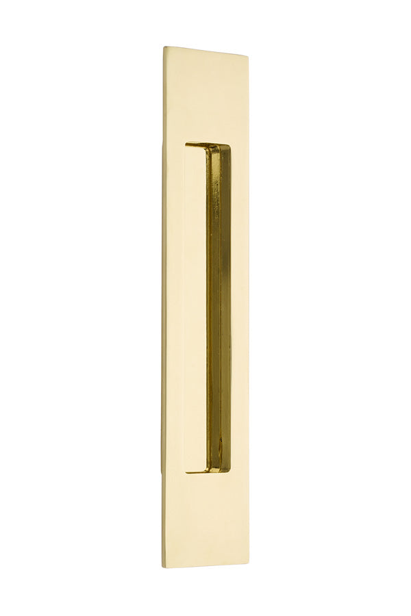 Emtek Modern Rectangular Flush Pull 10"