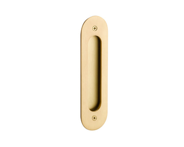 Emtek Narrow Oval Flush Pull