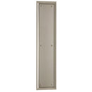 Baldwin 2280150 Push Plate 3-1/2" x 15" Nashville Satin Nickel Finish - Satin Nickel - Brass