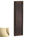 Baldwin 2281003 Push Plate 3-1/2" x 20" Nashville Lifetime Brass Finish - Lifetime Brass - Brass