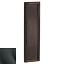 Baldwin 2281190 Push Plate 3-1/2" x 20" Nashville Satin Black Finish - Satin Black - Brass