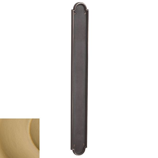 Baldwin 2282033 Push Plate 2-1/4" x 11-7/8" San Francisco Vintage Brass Finish - Vintage Brass - Brass