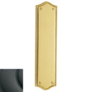 Baldwin 2285102 Push Plate 2-3/4" x 10-7/8" Bristol Oil Rubbed Bronze Finish - Oil Rubbed Bronze - Brass