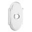 Emtek Transitional Brass Towel Ring With