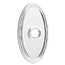 Emtek Transitional Brass Paper Holder - Bar Style With Oval Rosette