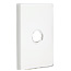 Emtek Modern Brass Towel Bar With Modern Rectangular Rosette