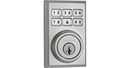 CP910CNTZW500 Clear Pack Z-Wave Enabled Contemporary Smartcode Deadbolt with Z-Wave 500 Chipset with RCAL Latch and RCS Strike