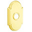 Emtek Transitional Brass Towel Ring With