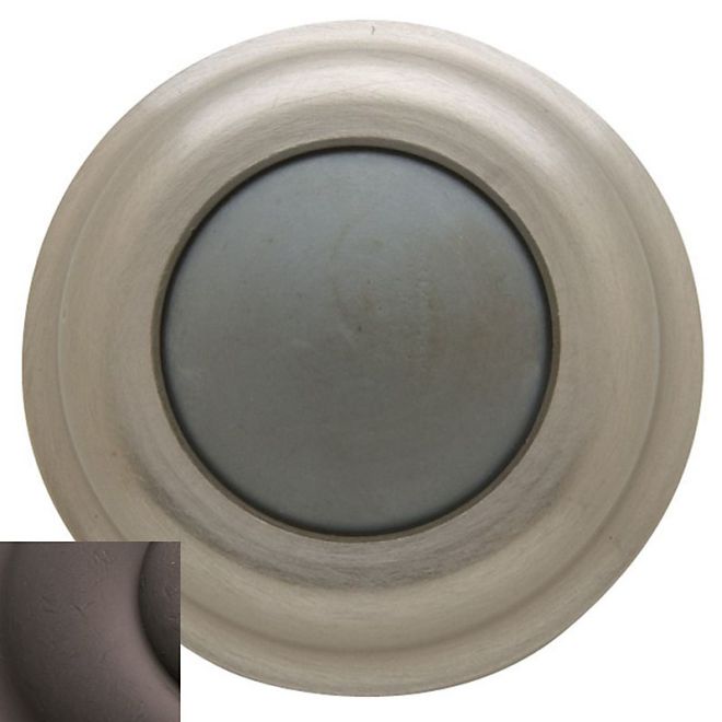Baldwin 4015 Convex Wall Bumper