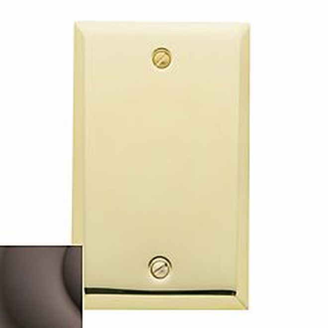 Baldwin 4750 Blank Beveled Switch Plate