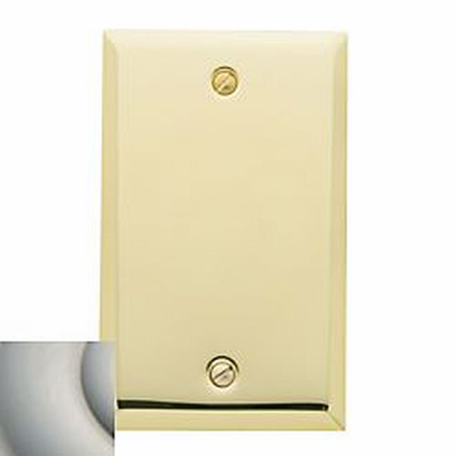 Baldwin 4750 Blank Beveled Switch Plate