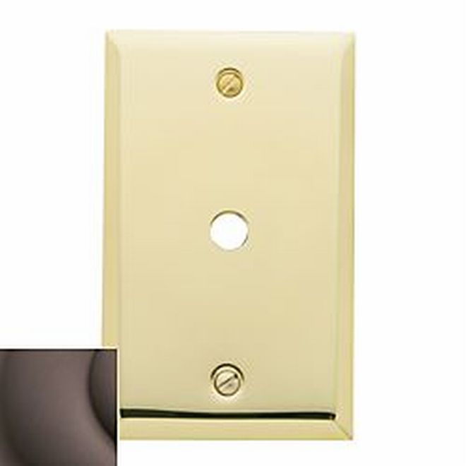 Baldwin 4764 Cable Cover Beveled Switch Plate