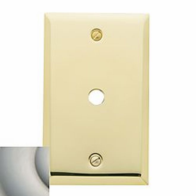 Baldwin 4764 Cable Cover Beveled Switch Plate