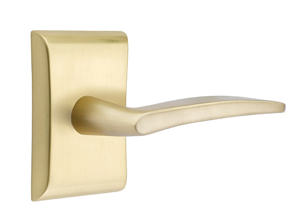 EMTEK Poseidon Lever with Neos Rosette