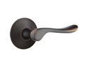 Emtek Luzern Lever Concealed Screws With Modern Rosette