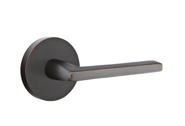 Emtek Helios Lever Concealed Screws With Disk Rosette