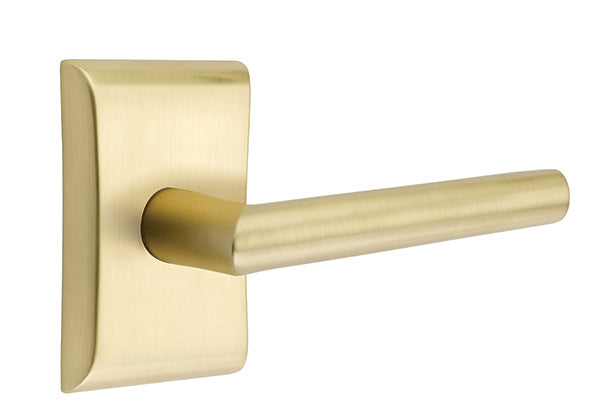 Emtek Stuttgart Lever Concealed Screws With Neos Rosette