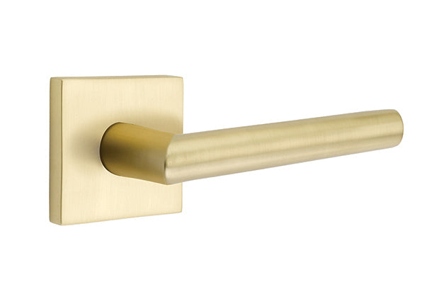 Emtek Stuttgart Lever Concealed Screws With Square Rosette