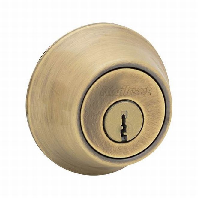 Kwikset 664-5V1 Retrofit Kit for 663 V1 Antique Brass Finish
