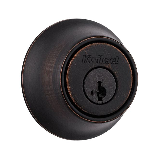 Kwikset 665 Double Cylinder Deadbolt with New Chassis with RCAL Latch and RCS Strike