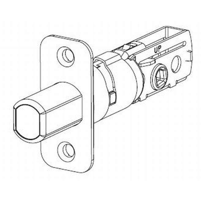 Kwikset 81305 Adjustable Radius Deadbolt Latch