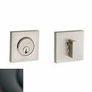 Baldwin 8220102 Contemporary Square Single Cylinder Deadbolt Oil Rubbed Bronze Finish - NA - NA