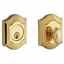 Baldwin 8237003 Bethpage Single Cylinder Deadbolt Lifetime Brass Finish - Lifetime Brass - NA