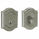 Baldwin 8237151 Bethpage Single Cylinder Deadbolt Antique Nickel Finish - Antique Nickel - NA