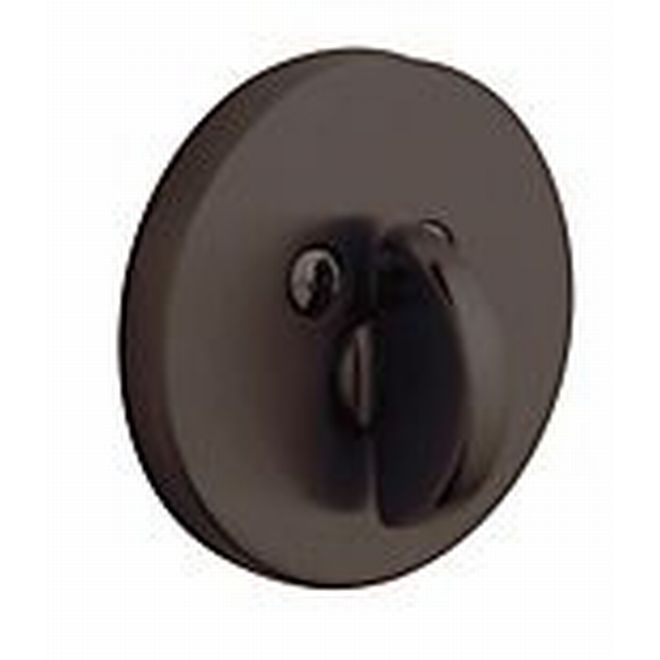 Baldwin 8241112PAT Contemporary 2-1/8" Patio Deadbolt Venetian Bronze Finish - Venetian Bronze - NA