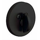 Baldwin 8241190PAT Contemporary 2-1/8" Patio Deadbolt Satin Black Finish - Satin Black - NA