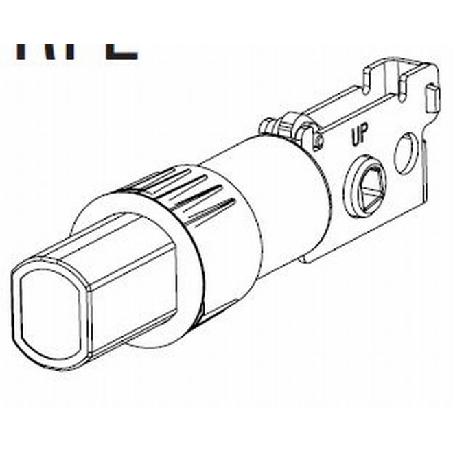 Kwikset 82735 2-3/4" Drive-in Deadbolt Latch