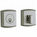 Baldwin 8285151 Soho Single Cylinder Deadbolt Antique Nickel Finish - NA - NA
