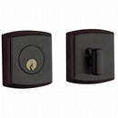 Baldwin 8285402 Soho Single Cylinder Deadbolt Distressed Oil Rubbed Bronze Finish - NA - NA