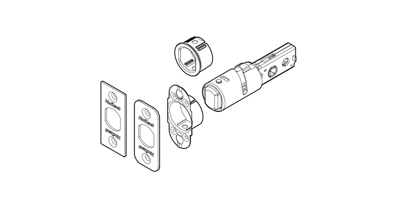 Kwikset 83023-15 6AL Deadbolt Latch for 258 and 818 Series