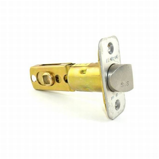 Kwikset 83521-15 UL Adjustable Radius Corner Springlatch Satin Nickel Finish