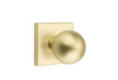 Emtek Orb Knob Concealed Fastener with Square Rosette