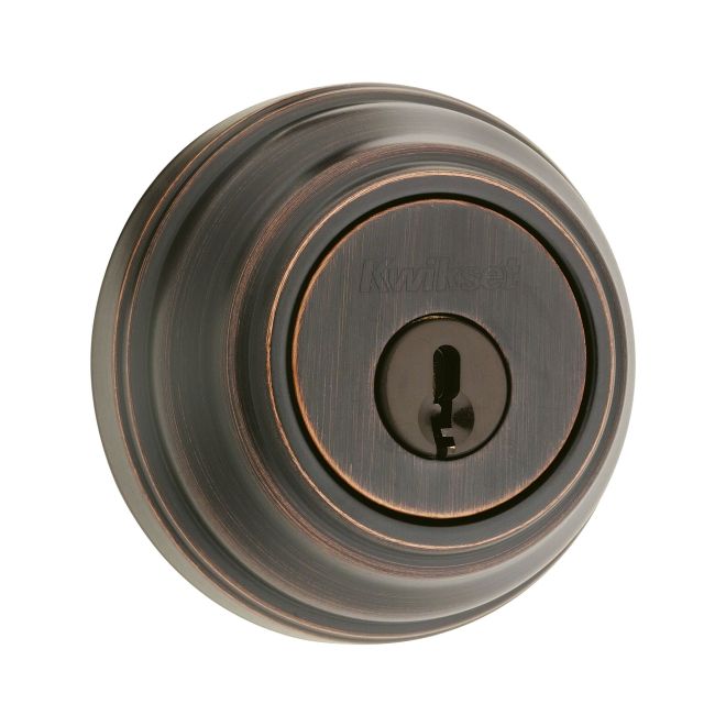 Kwikset 984  UL Double Cylinder Deadbolt SmartKey with New Chassis with RCAL Latch and RCS Strike