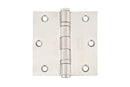 Emtek Square Corners Heavy Duty Ball Bearing, Stainless Steel