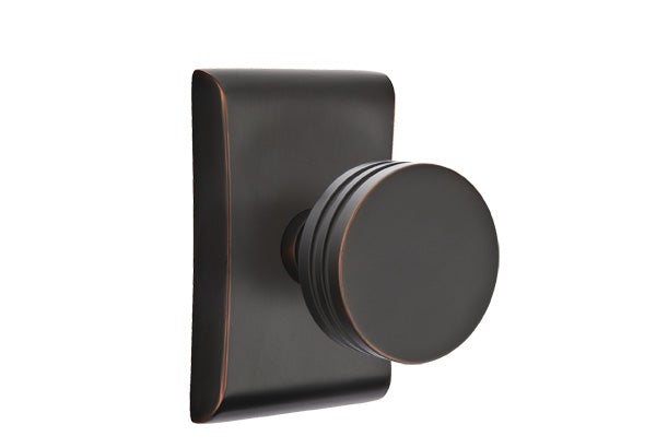 Emtek Bern Knob, Neos Rosette CF