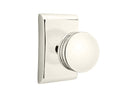 Emtek Bern Knob, Neos Rosette CF