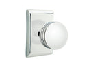 Emtek Bern Knob, Neos Rosette CF