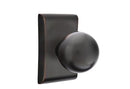 Emtek Orb Knob Concealed Fastener with Neos Rosette