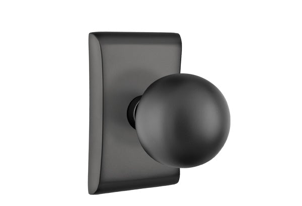 Emtek Orb Knob Concealed Fastener with Neos Rosette